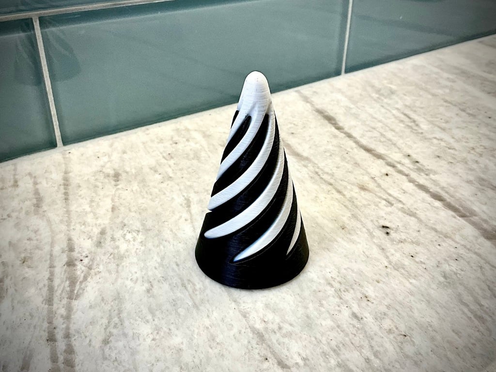 Ultra Durable Cone Fidget Passthrough Spiral Toy preview
