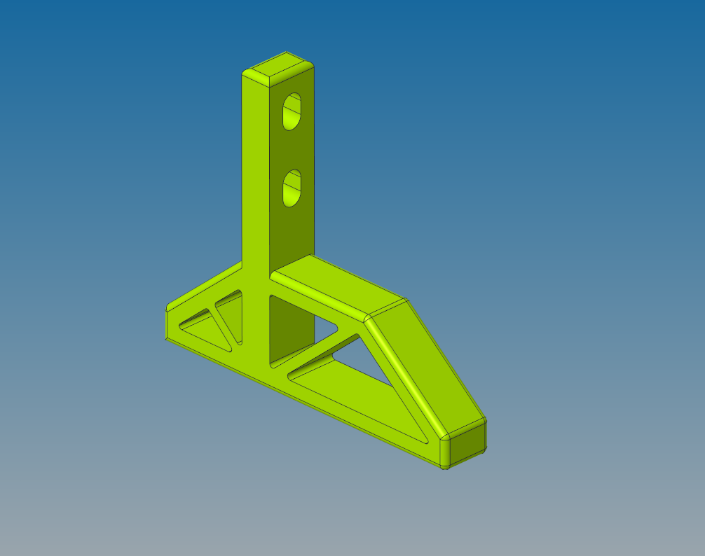 Prusa MK3.5S / MK3.9 / MK4 / MK4S external xLCD display support IKEA Lack Enclosure preview 1