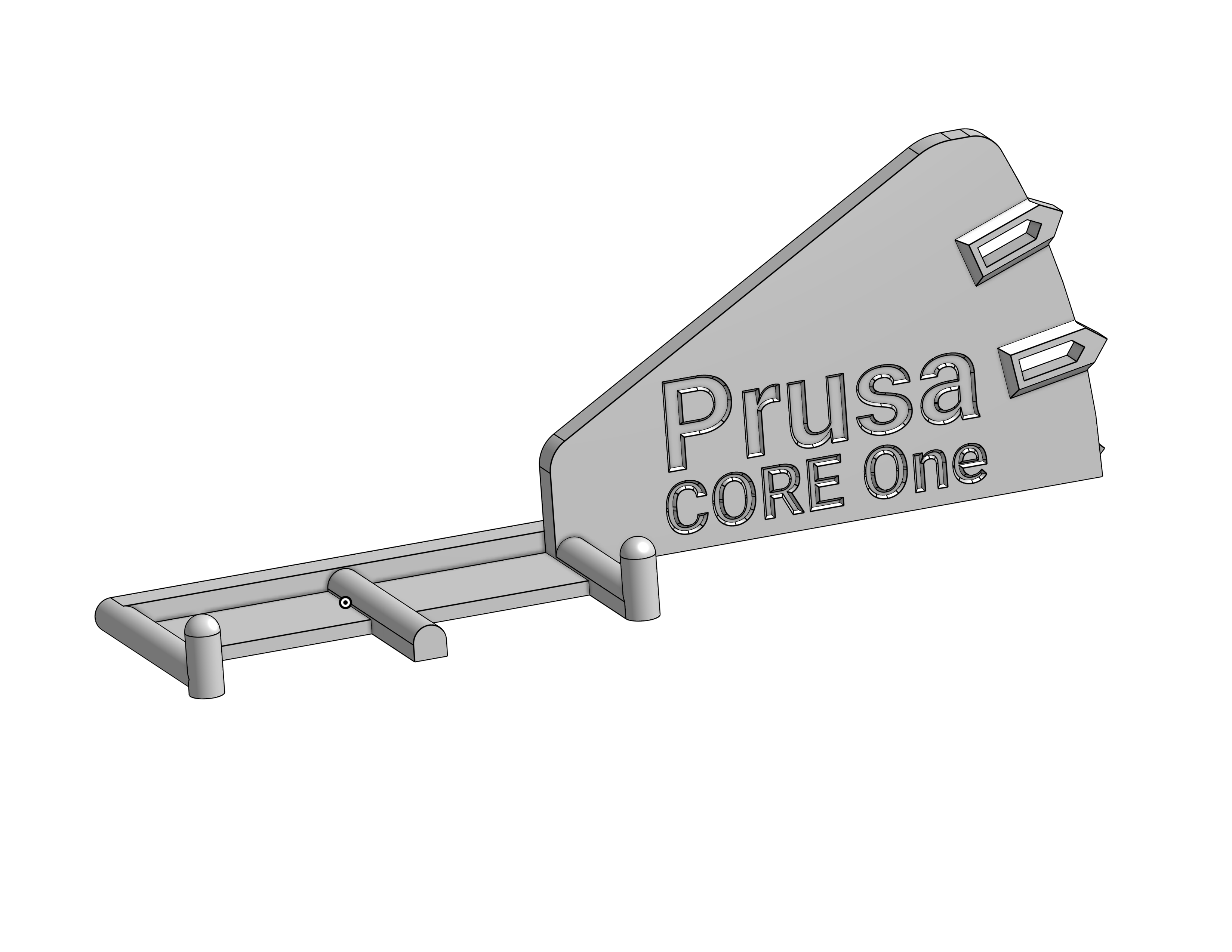 Prusa Core One Belt Tension Gauge (New V2 Design) preview 3