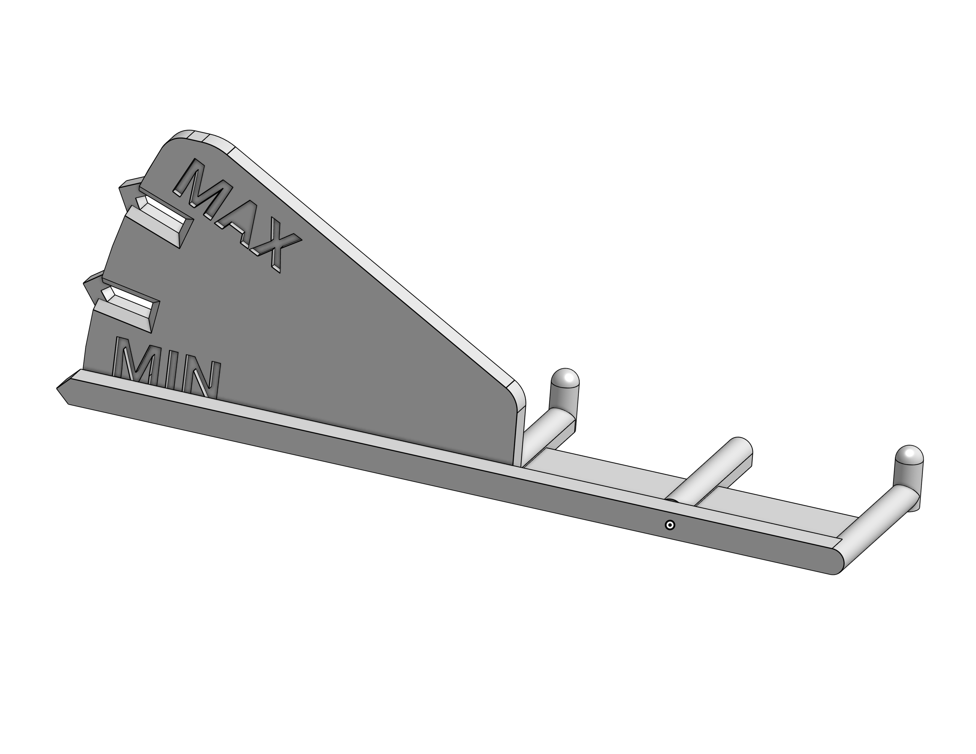 Prusa Core One Belt Tension Gauge (New V2 Design) preview 4