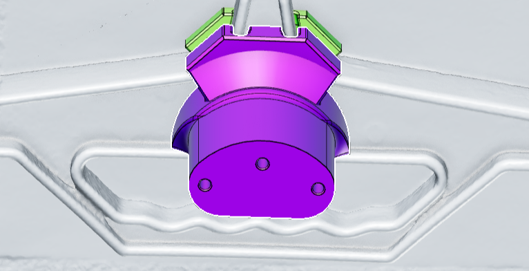 Tough Hook mount to Motorcycle Helmet Hook preview 2
