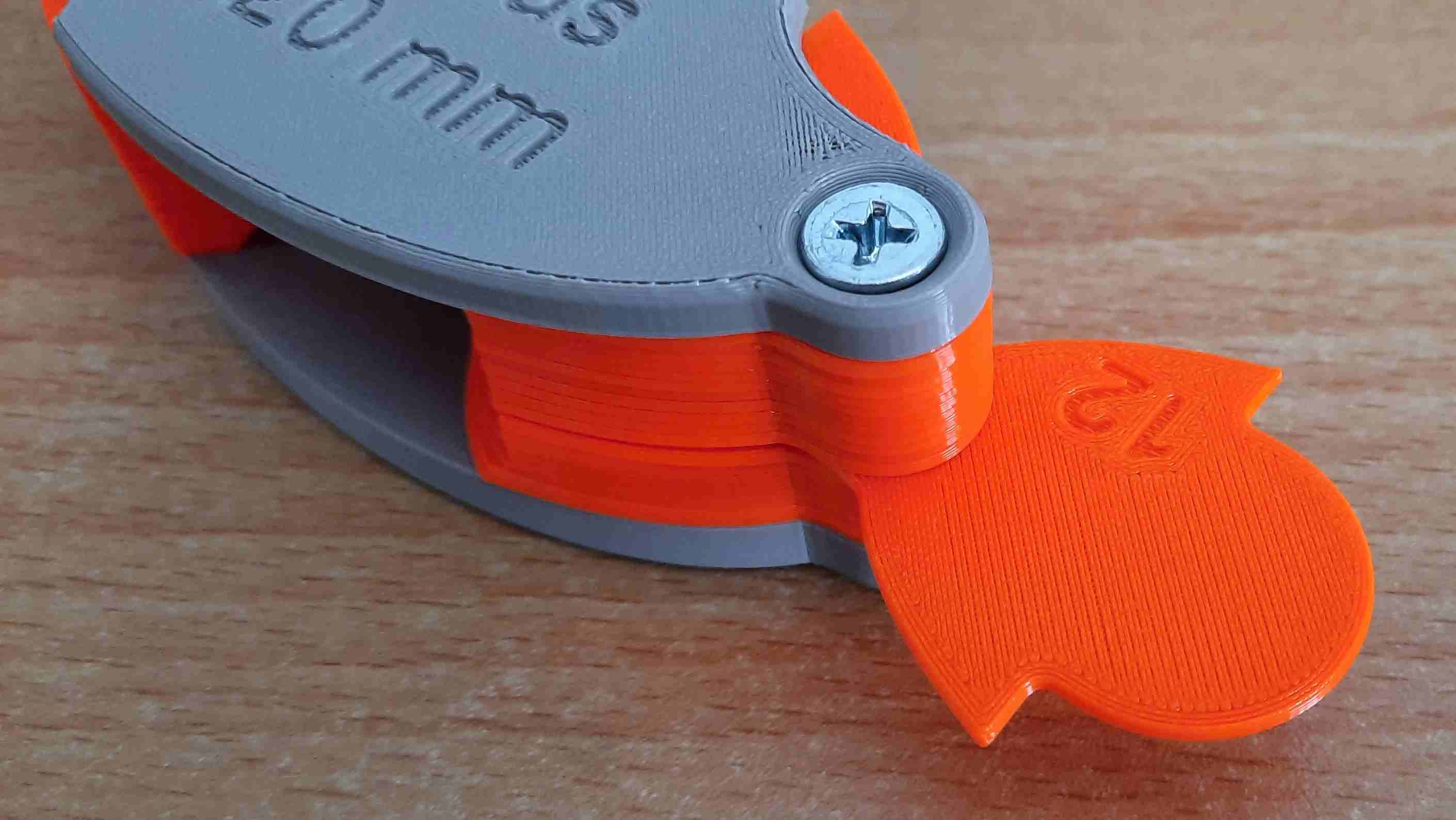 Radius gauge 1-20 mm preview 3