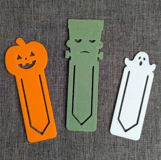 Halloween Bookmarks – Ghost, Frankenstein, Pumpkin & More preview 3