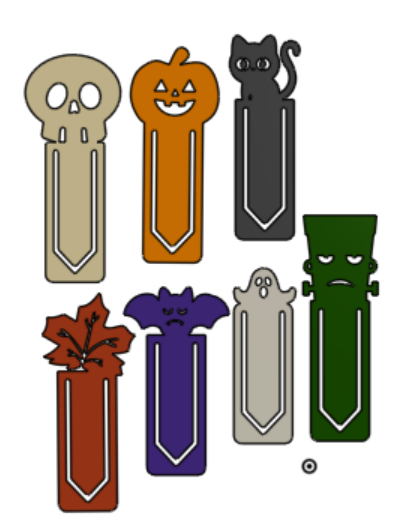 Halloween Bookmarks – Ghost, Frankenstein, Pumpkin & More preview 4