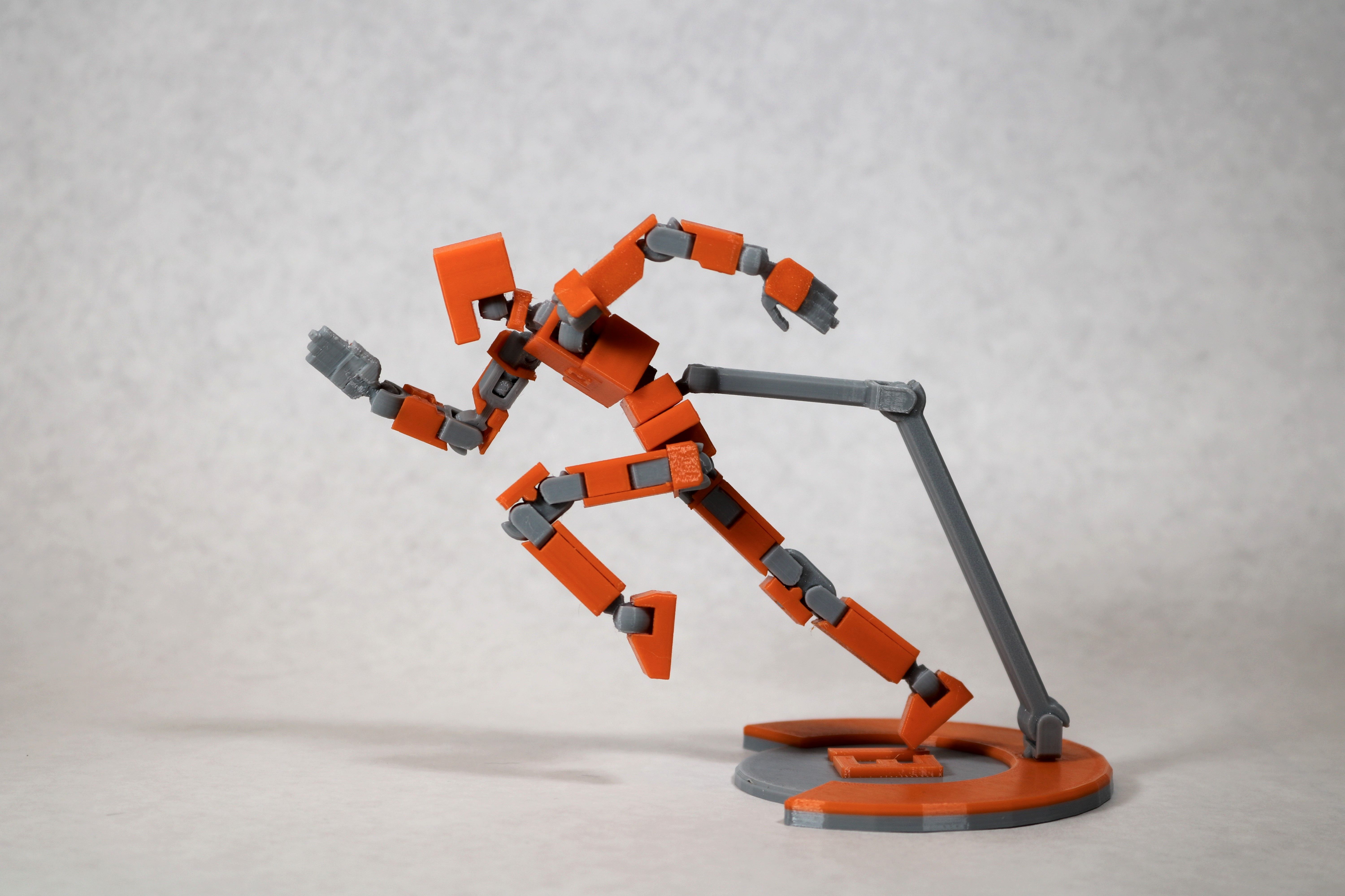 LUCKY 13 Printable Jointed Figure preview 2