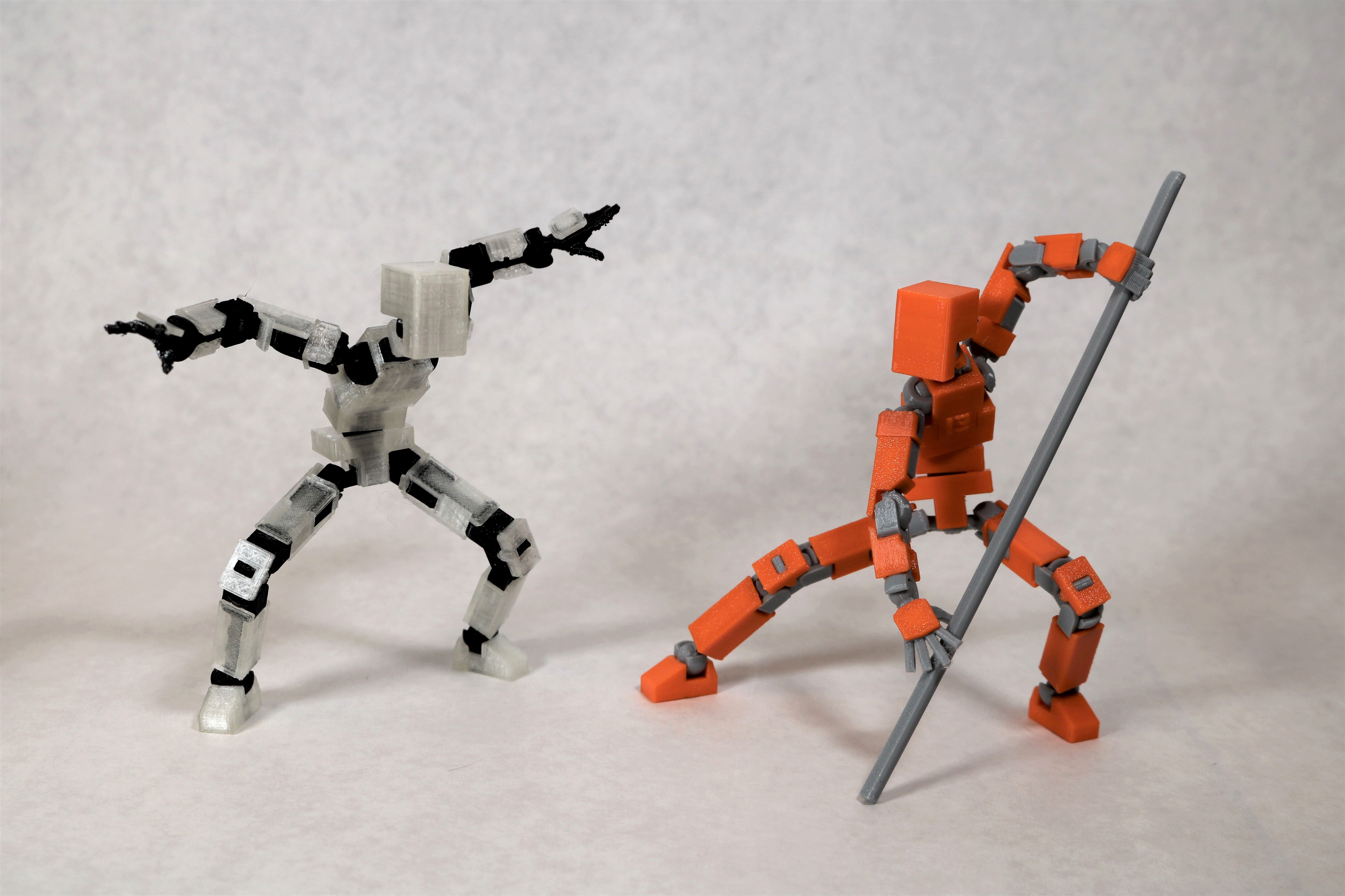 LUCKY 13 Printable Jointed Figure preview 3