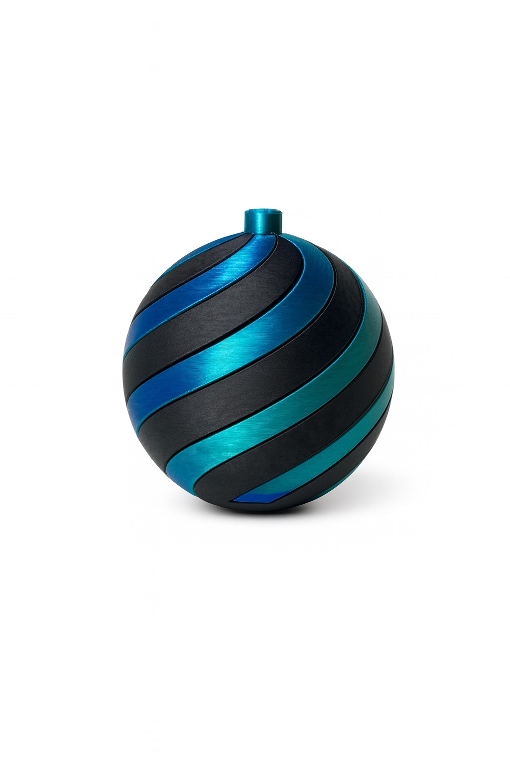 Interlocking Spiral Christmas Ornament - No Supports! preview 4