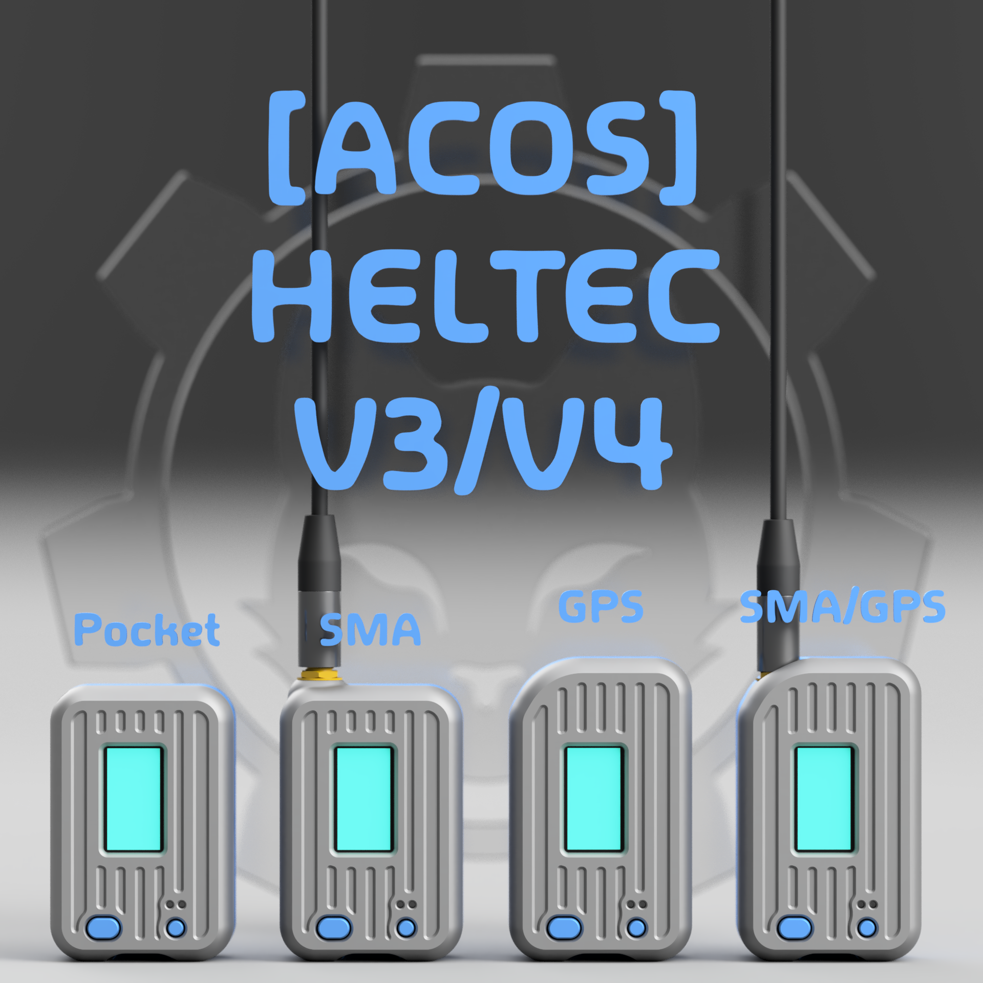 Heltec LoRa 32 V4/V3 Pocket Pager Case preview 1