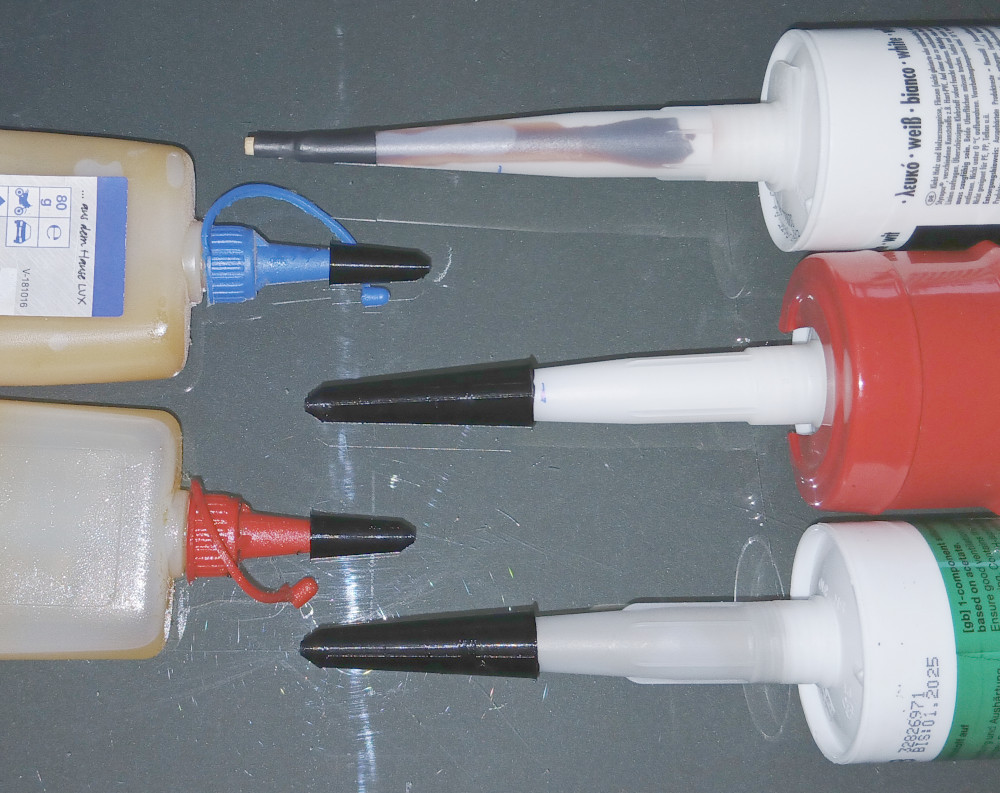 tube caps (oil can, silicone tube (310ml cartridge), ... preview 2