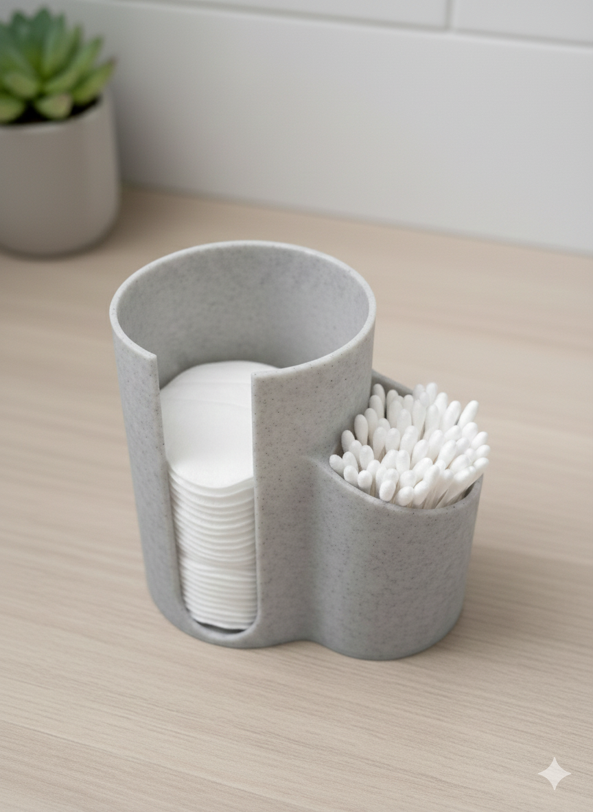Cotton Pad & Q-Tip Organizer preview