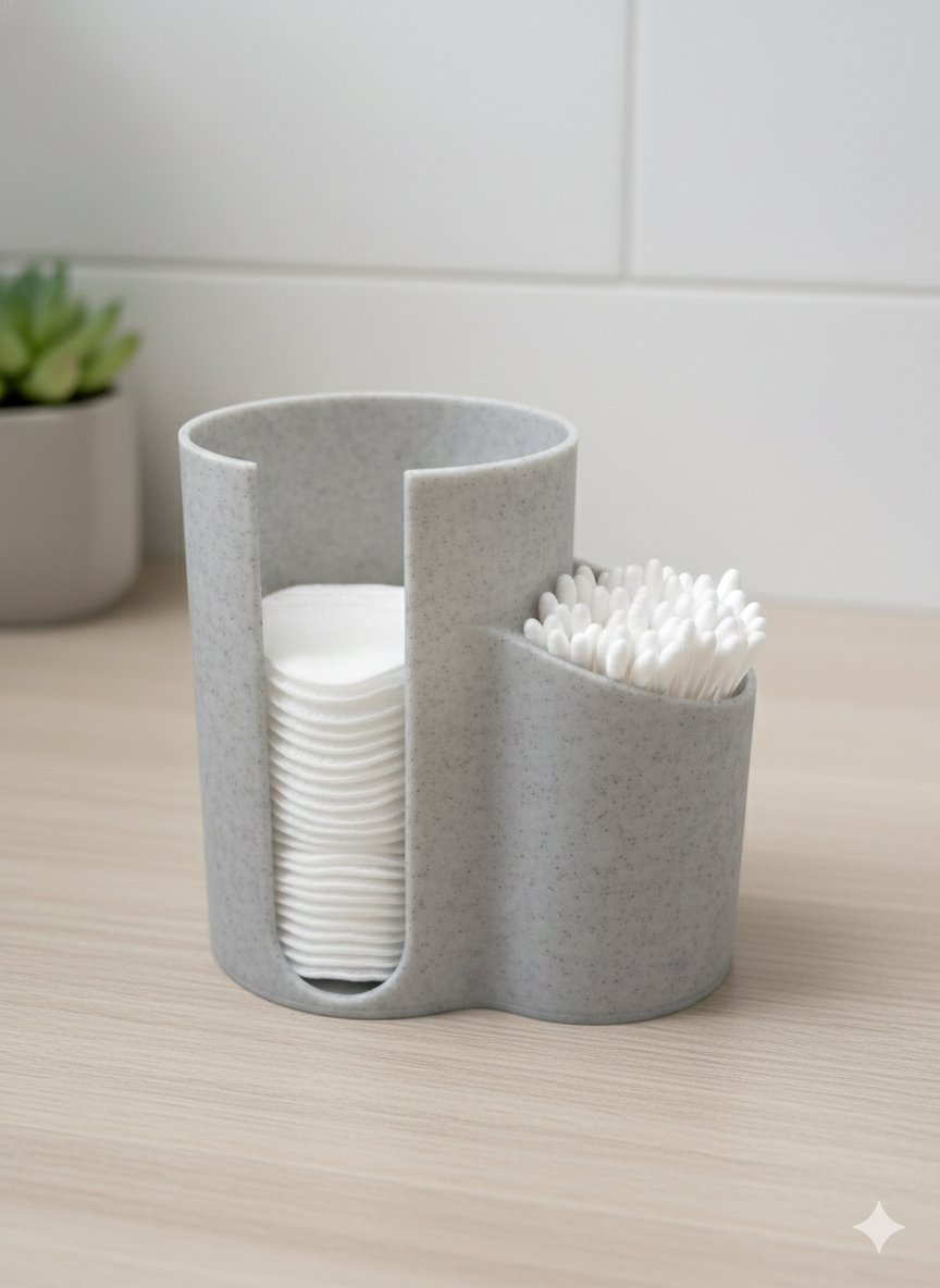 Cotton Pad & Q-Tip Organizer preview 3