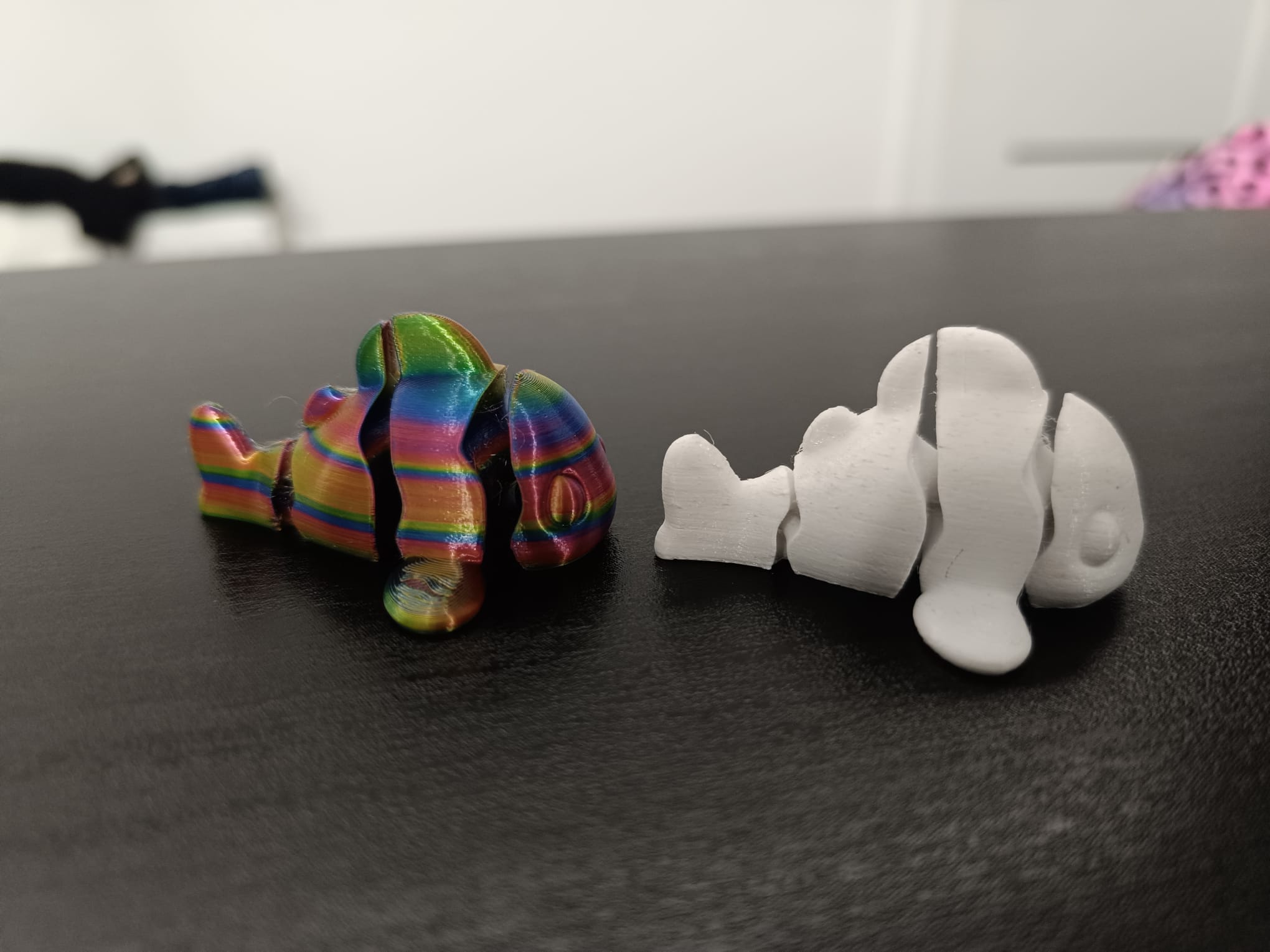 6cm FLEXI FISH MINI - MINI FLEXI RYBKA -  PLA+PETG preview 3