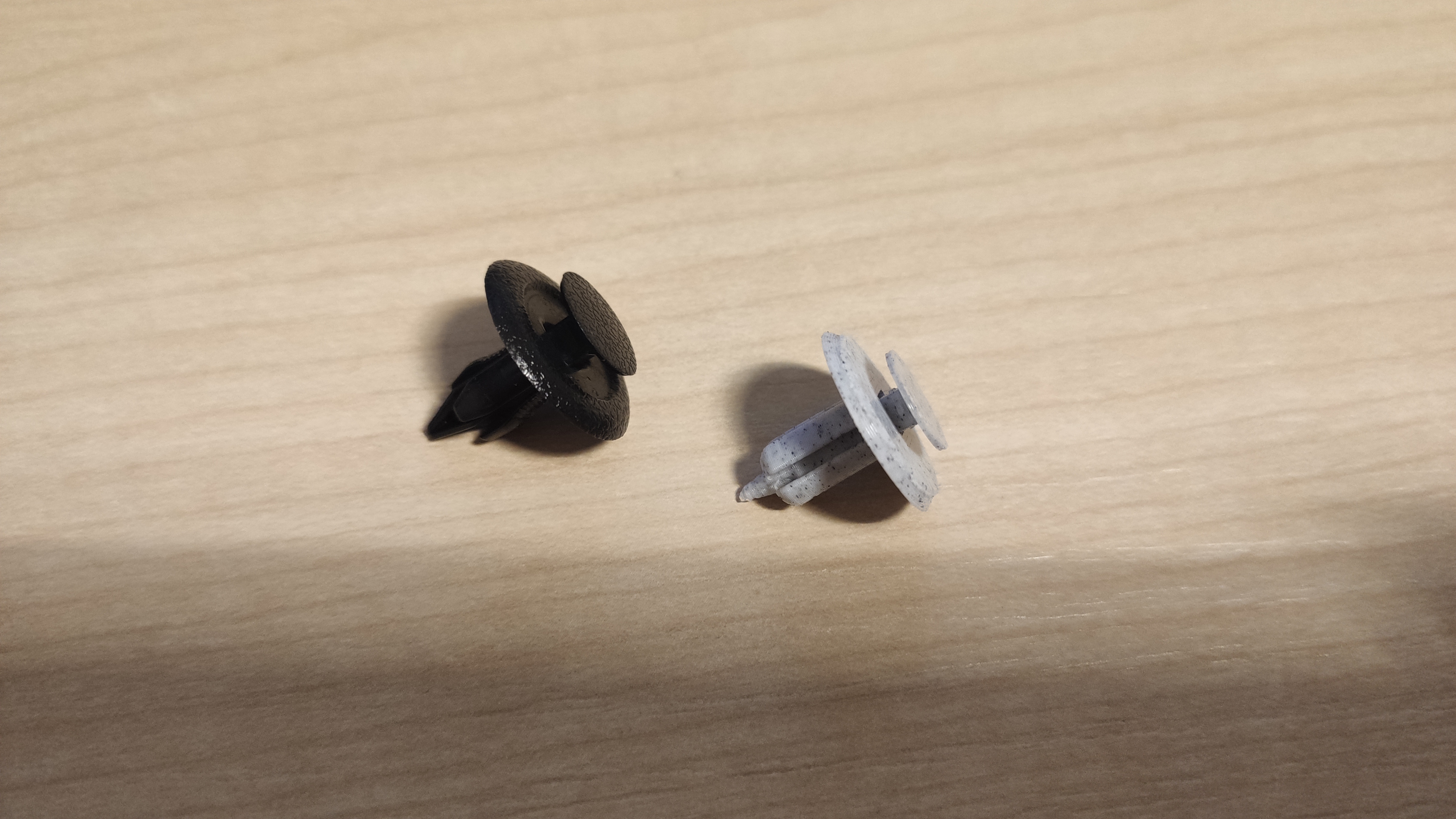 Plastic rivets - fastening clips for car preview 1