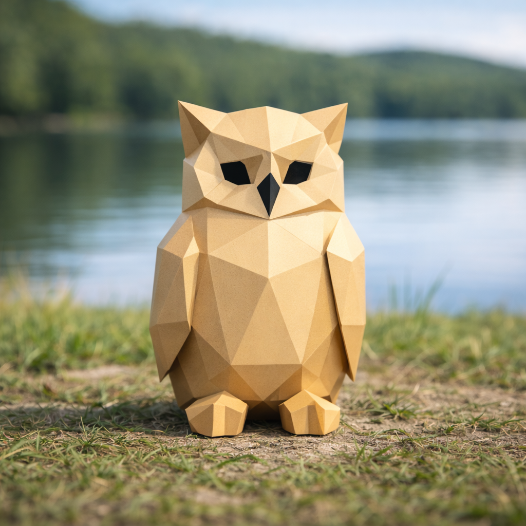 Abstract Minimal Animals – Birds Set (Low Poly) preview 3