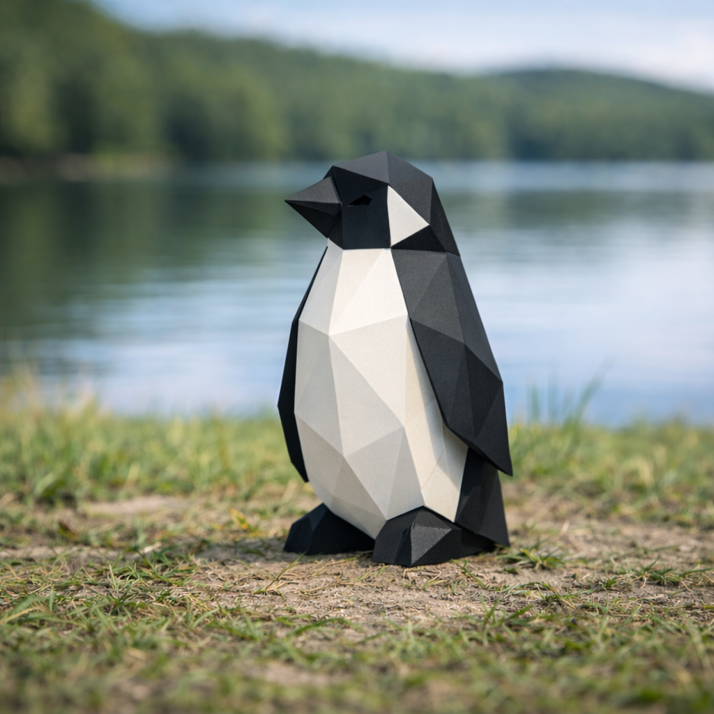 Abstract Minimal Animals – Birds Set (Low Poly) preview 4