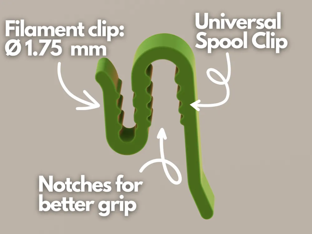 The ultimate spool clip that works with almost all brands preview