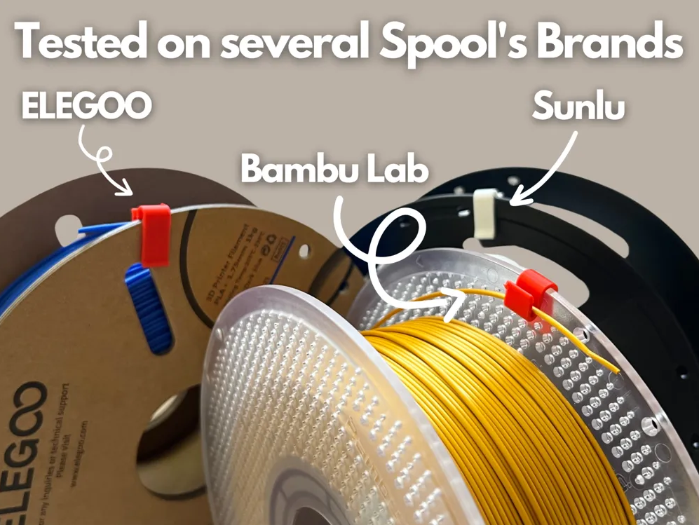 The ultimate spool clip that works with almost all brands preview 2