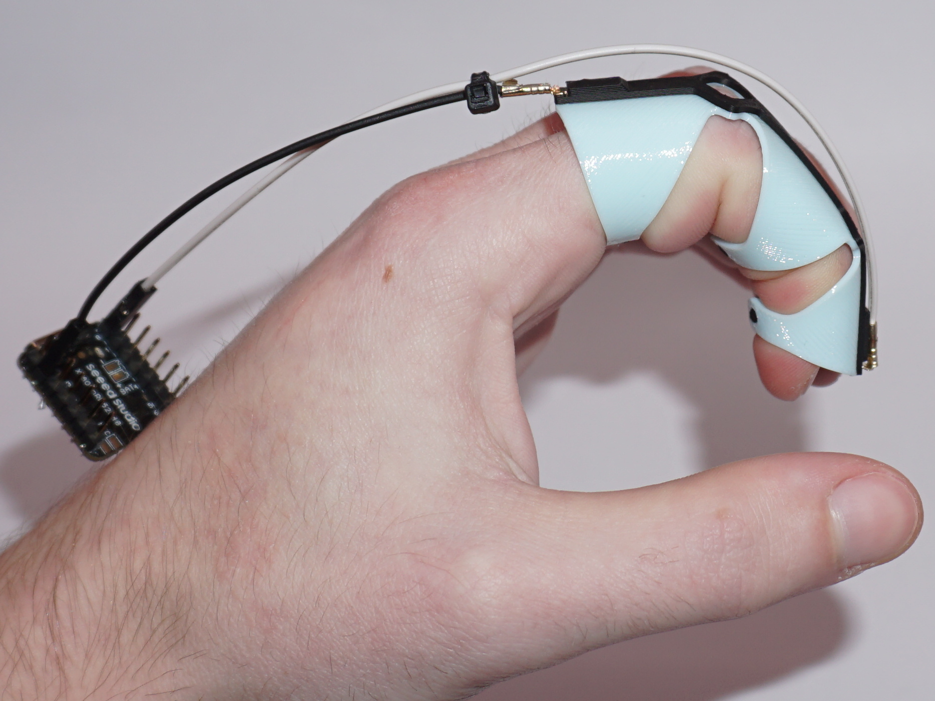 OpenPrintSense - 3D Printed BLE Flex Sensor Glove preview 3