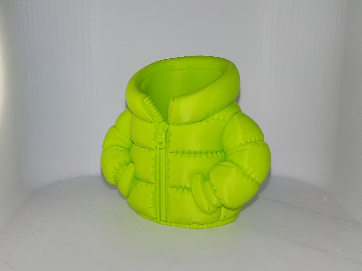Puffer Jacket Pencil Holder preview 2