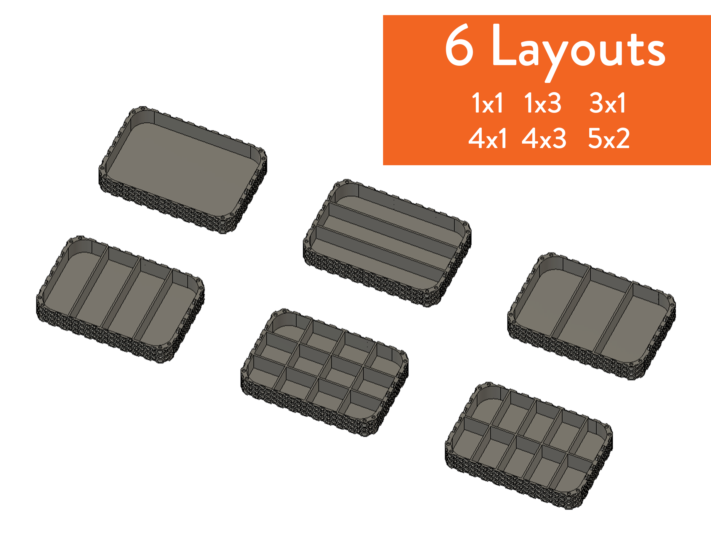 Magnetic Stackable Organizers preview 2