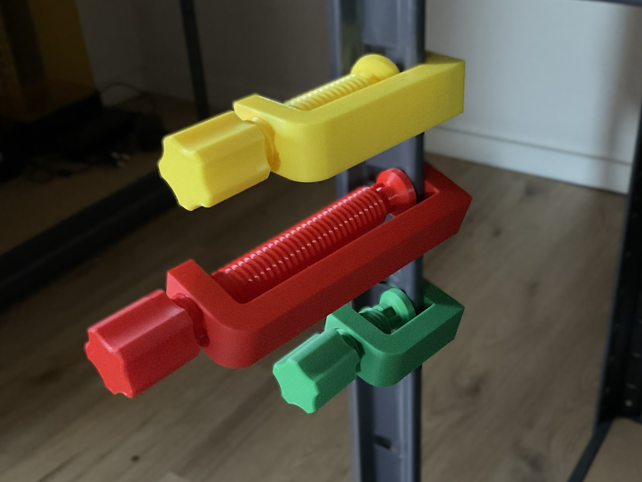 Simple Printable G-Clamps (S / M / L) preview 2