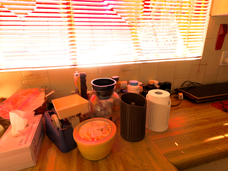 Paper towel holder : Twisted shape preview 3