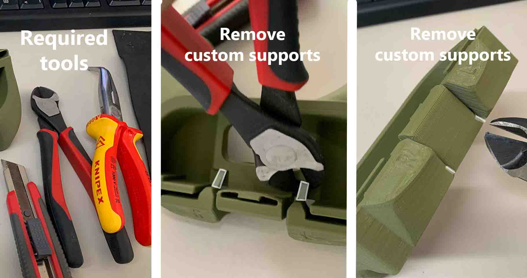 Joycon Controller with Trigger buttons. Easy print preview 4