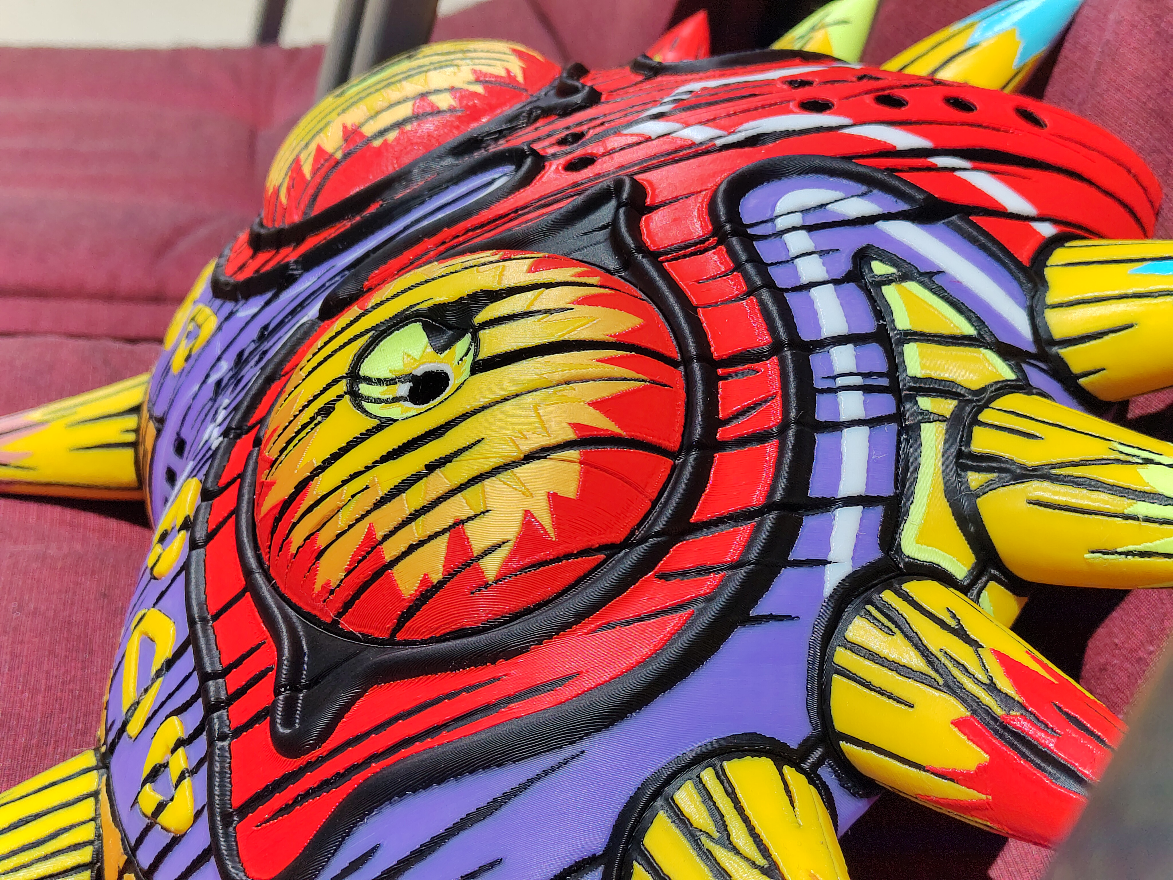 4-Color AMS Majora’s Mask: High Detail, Easy Build preview 3