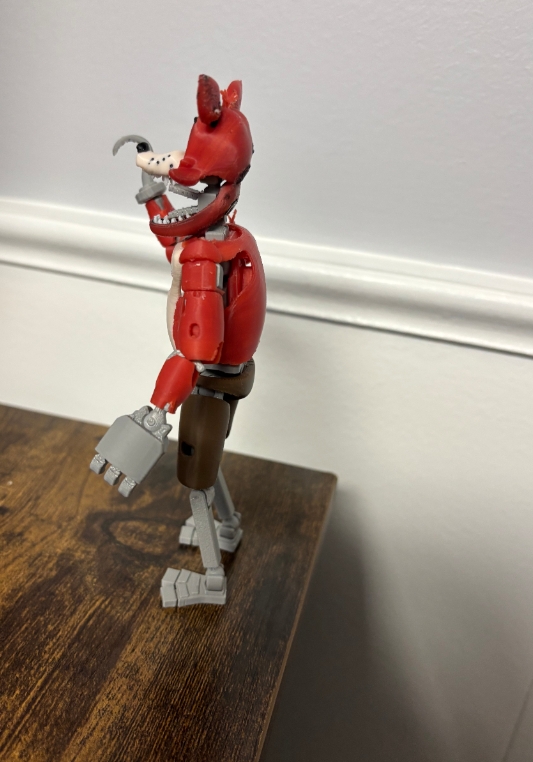 Foxy Dummy 13 FNAF 1 Action Figure articulated preview 4