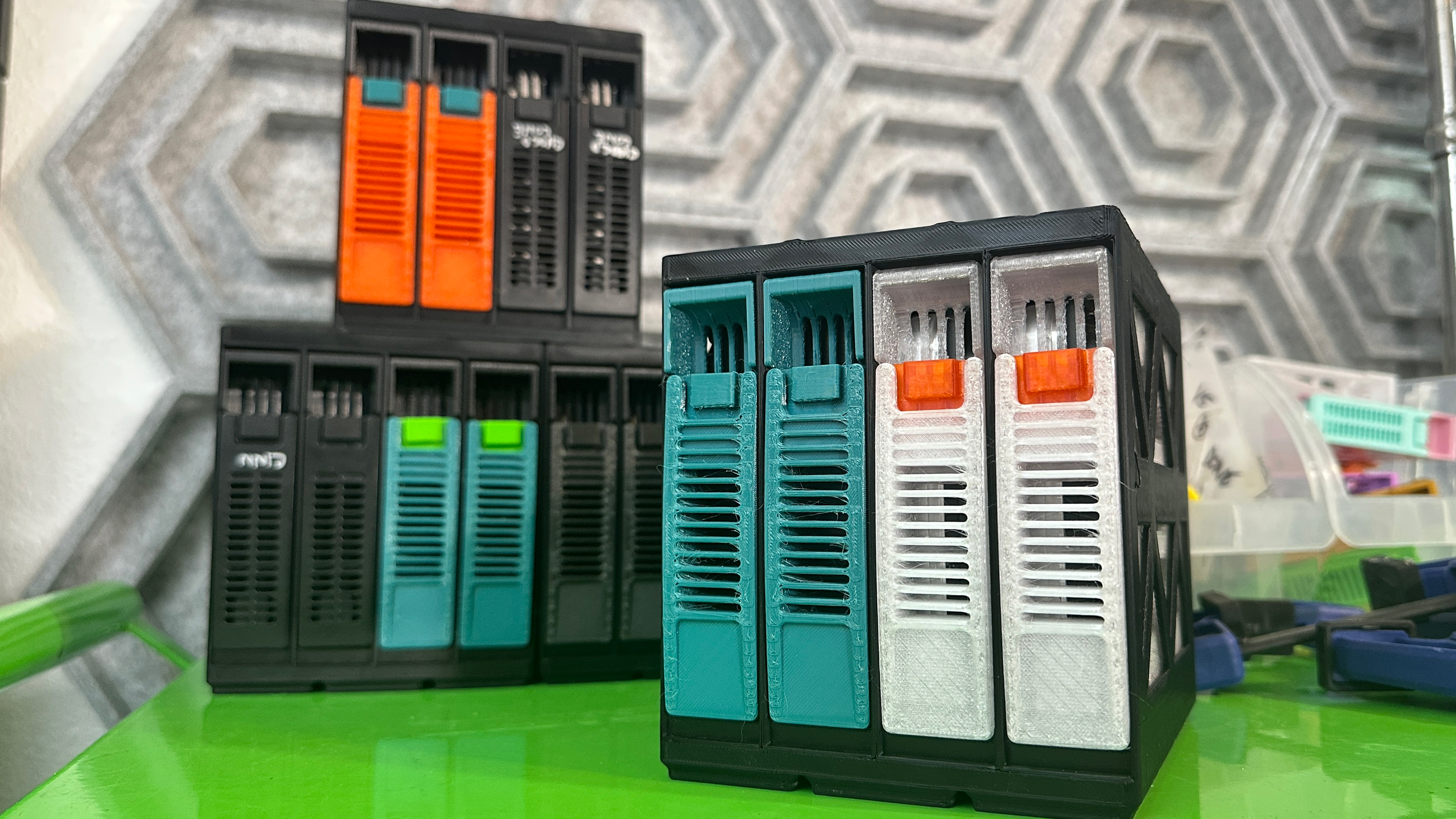 Gridfinity Rack for Rosewill RSV-Series Hard Disk Sleds preview 1