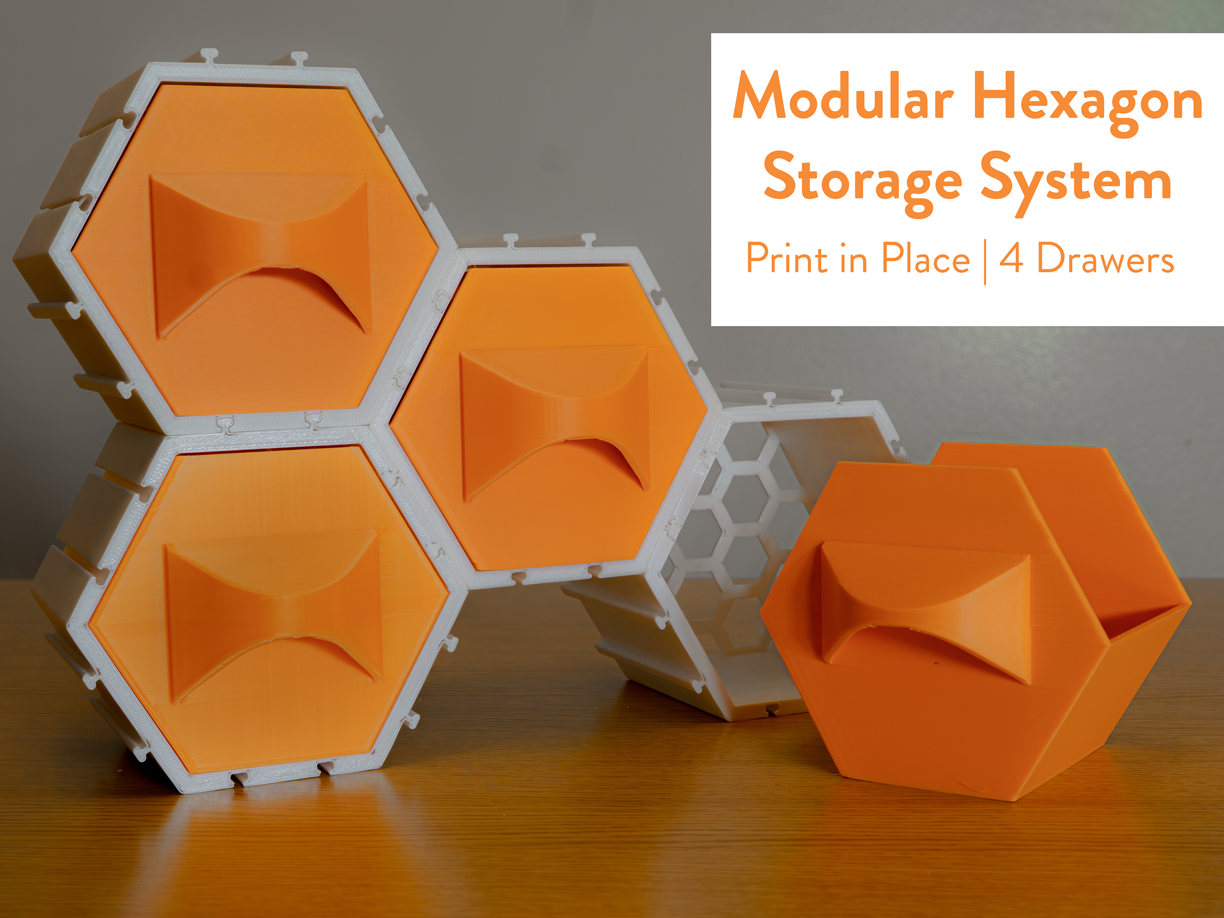 Modular Hexagon Storage System preview