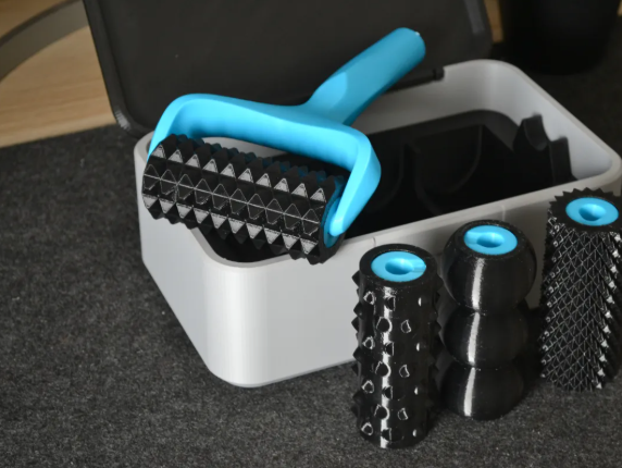 Massage Tool Set With Replaceable TPU Rollers | Massage Tool Holder Included! preview 3
