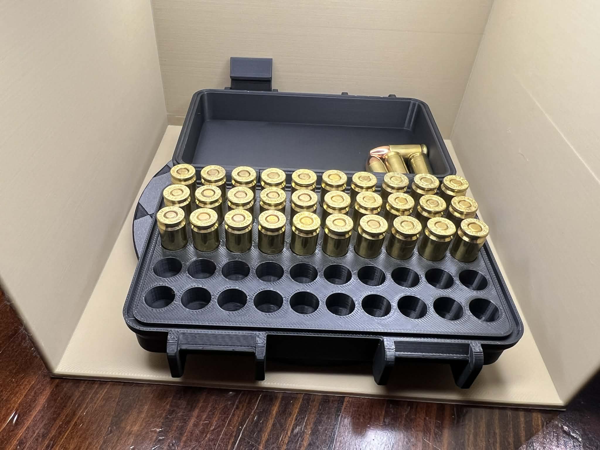 9mm Print in place ammo box preview 3