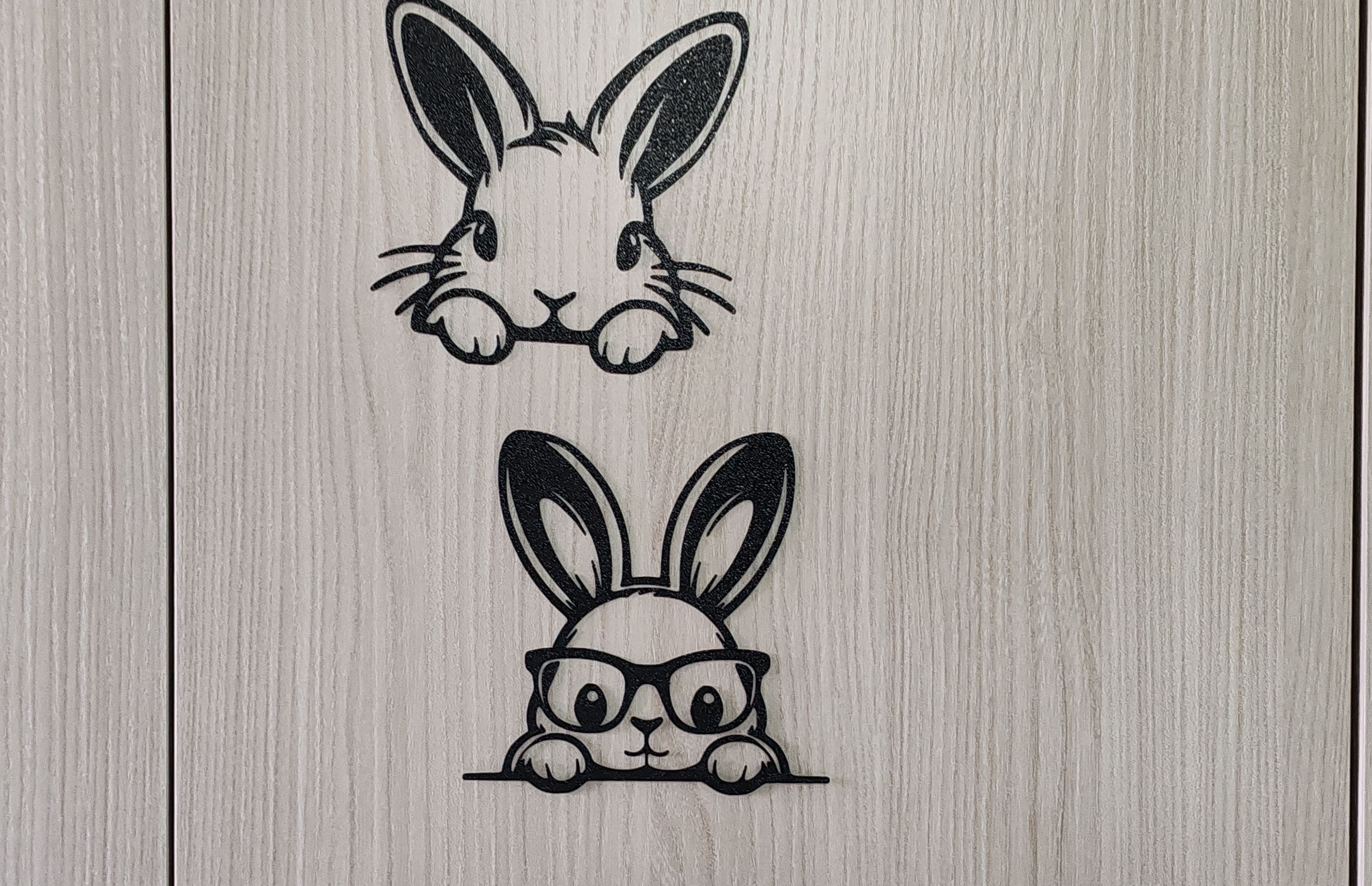 Peeking Bunnies - Easter decoration preview