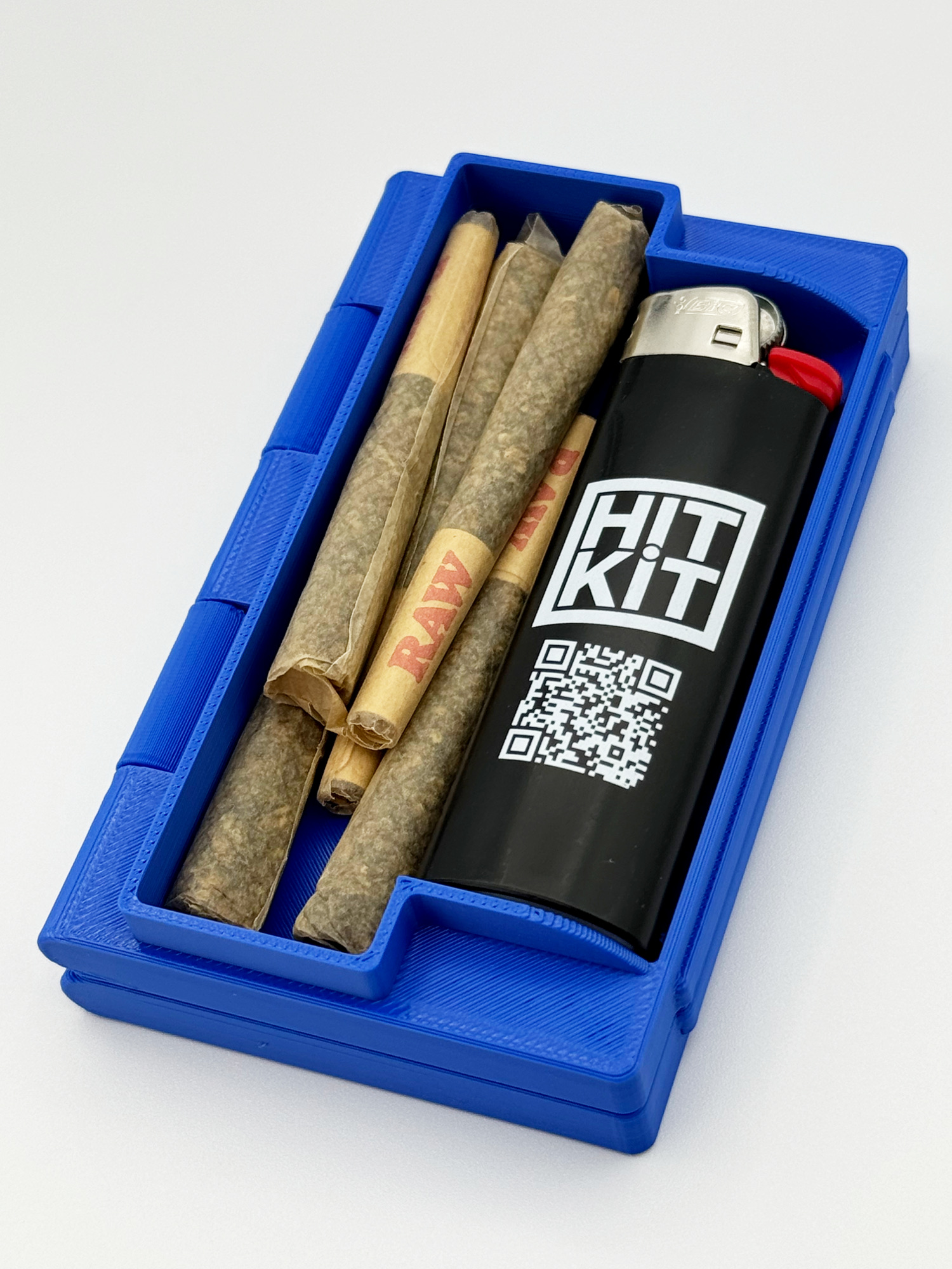 Tokédex- a clamshell cigarette/joint + lighter case preview 3