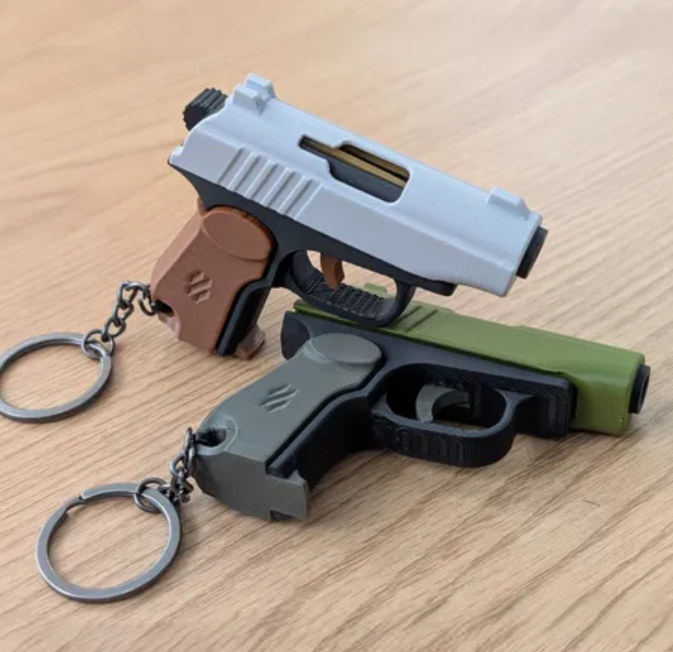 пистолет брелок preview 2