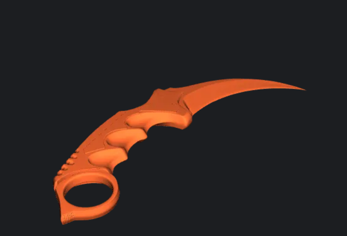 CS:GO karambit replica preview 1