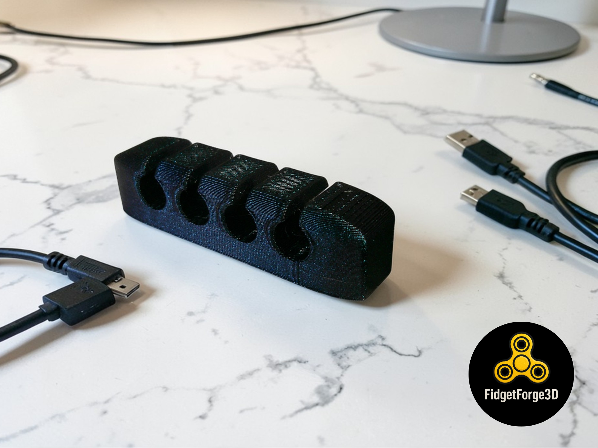 Quick‑Print Desk Cable Organizer preview 2