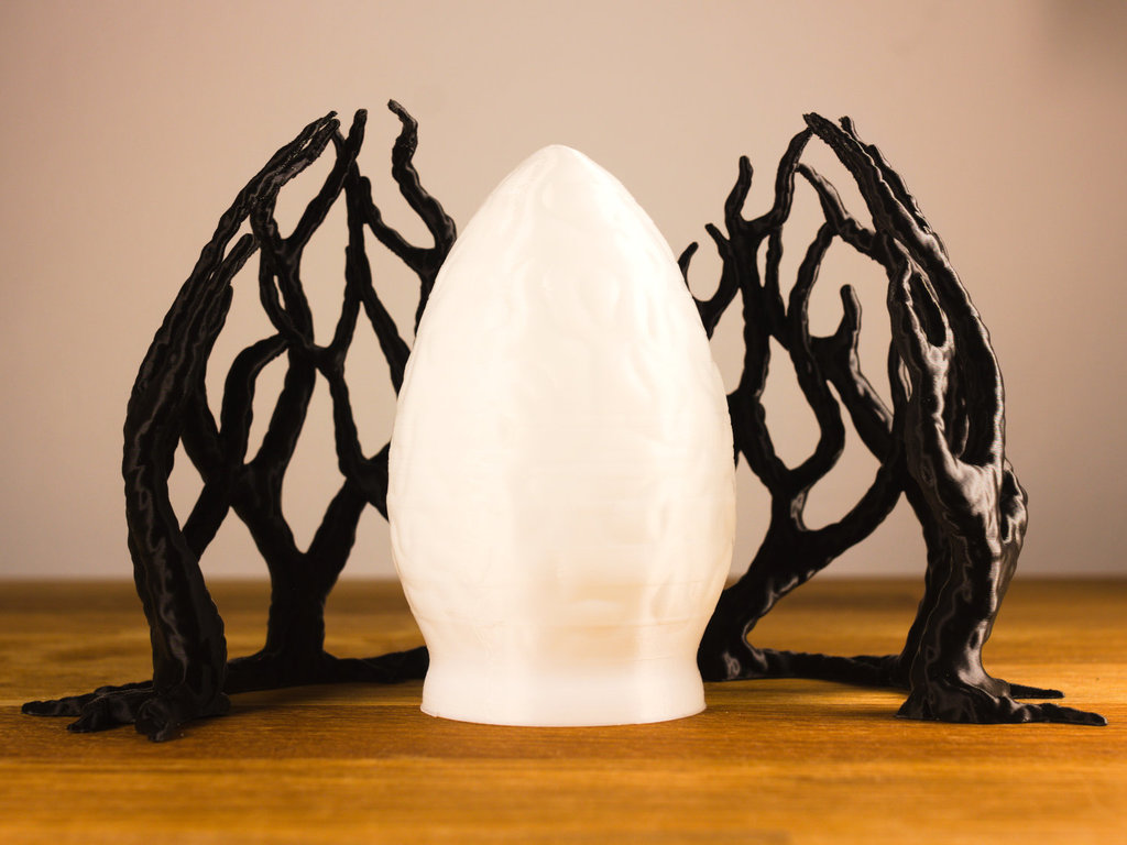 Tabletop Plant: Easter Egg Lamp (Alien Veg. 60) preview 5