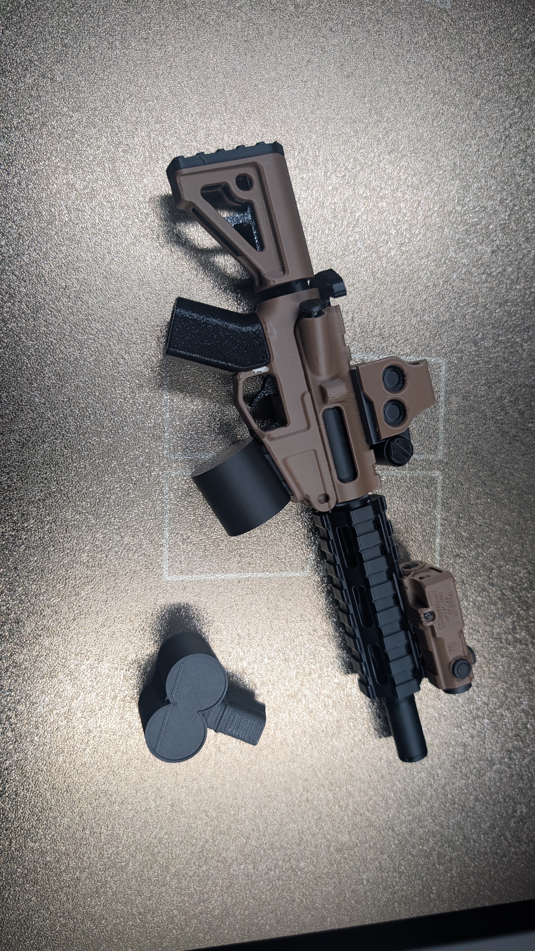 AR-15 / M4 Pocket Rifle – Bolt-Action Toy - Attachments preview 1