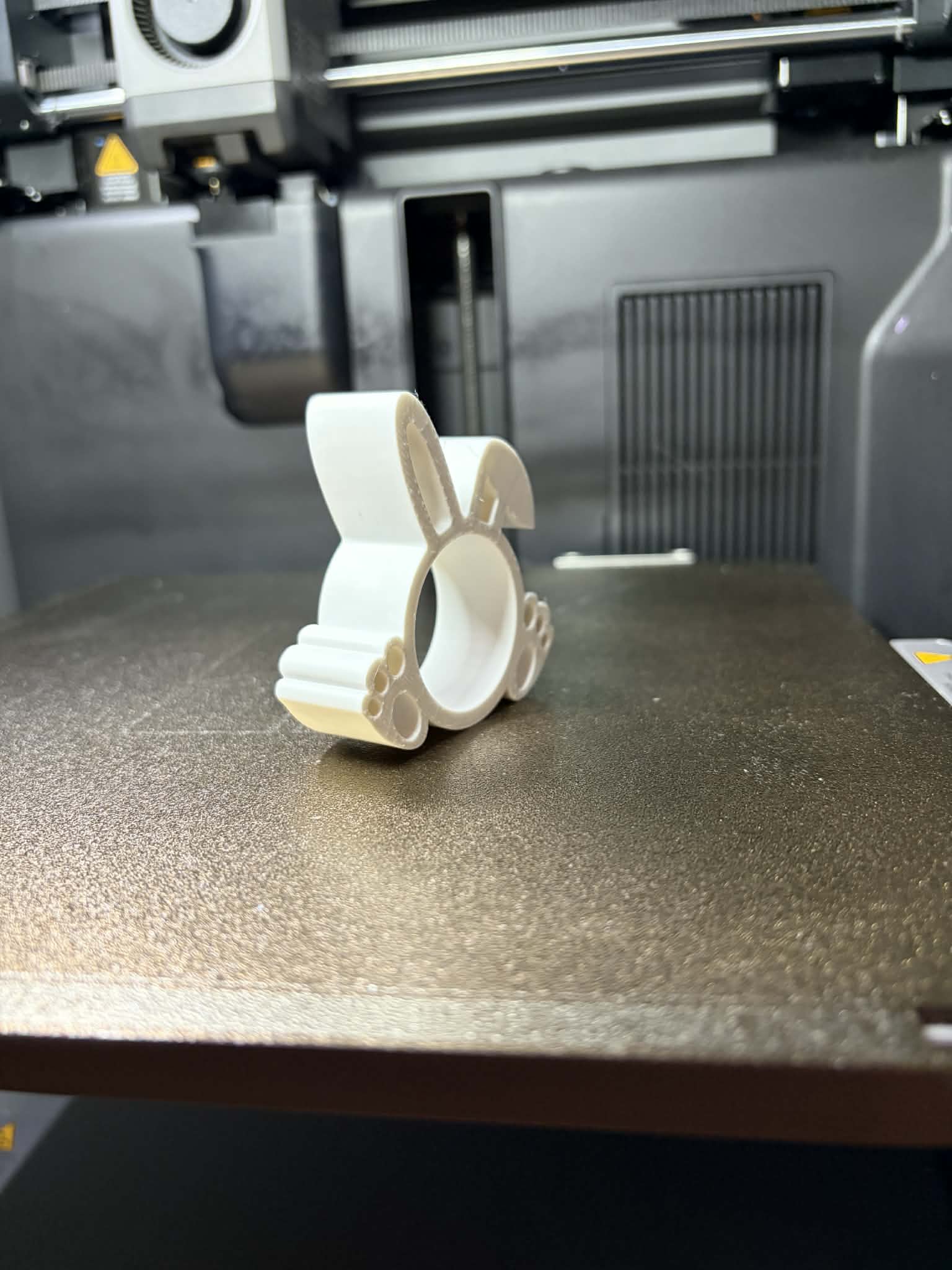 Cute Bunny Candy Holder 3D Print Home Decor preview 4