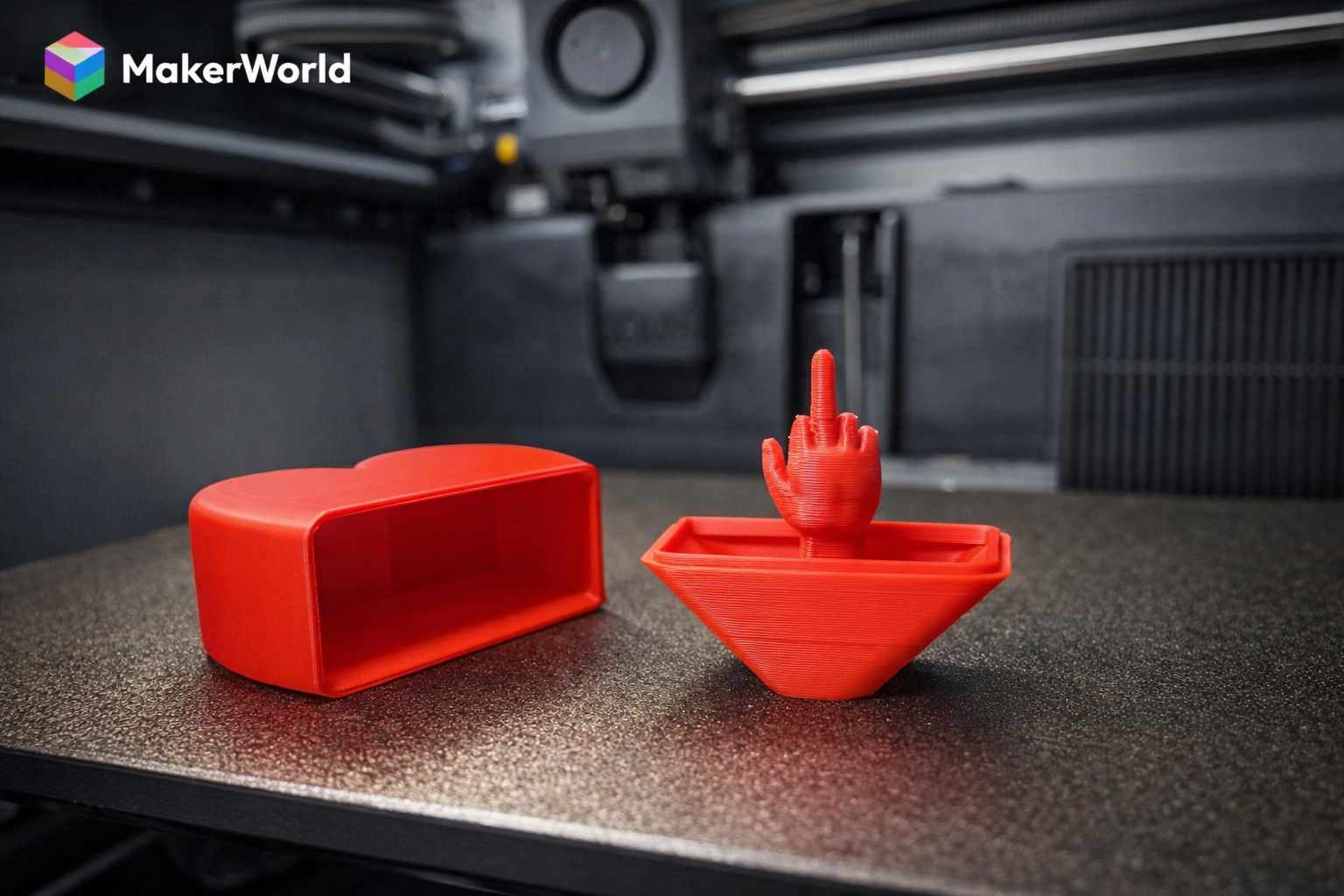 Funny Middle Finger Desk Holder 3D Print Prank preview