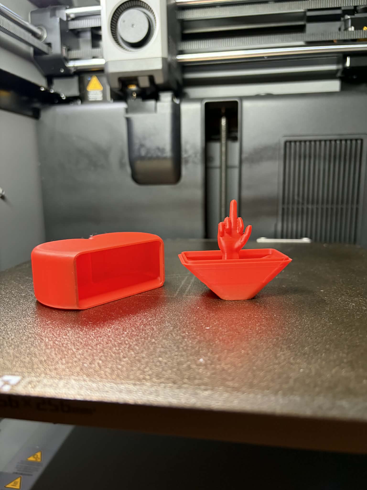 Funny Middle Finger Desk Holder 3D Print Prank preview 2