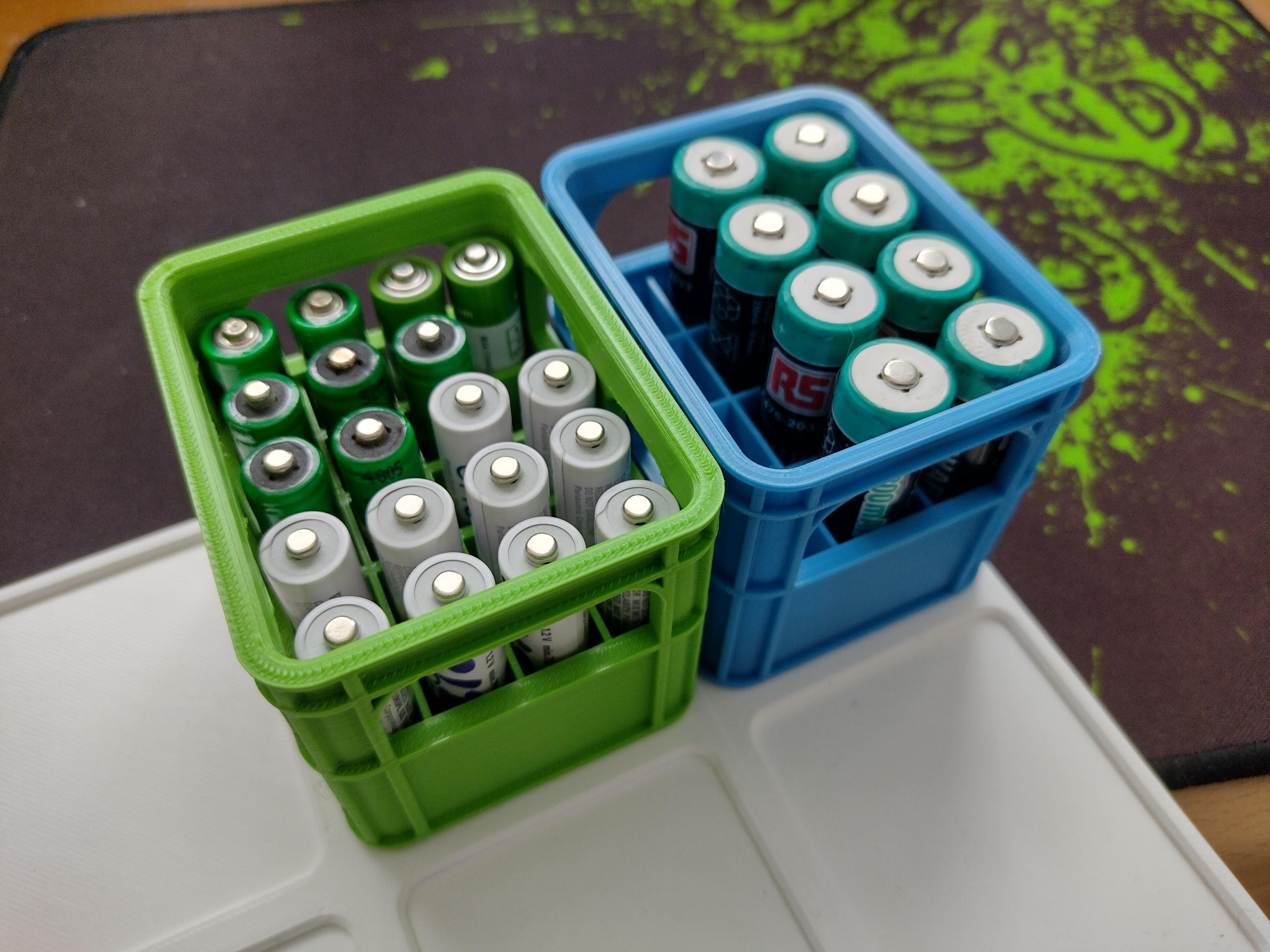 Customizable & stackable beer crate for all types of batteries preview 3