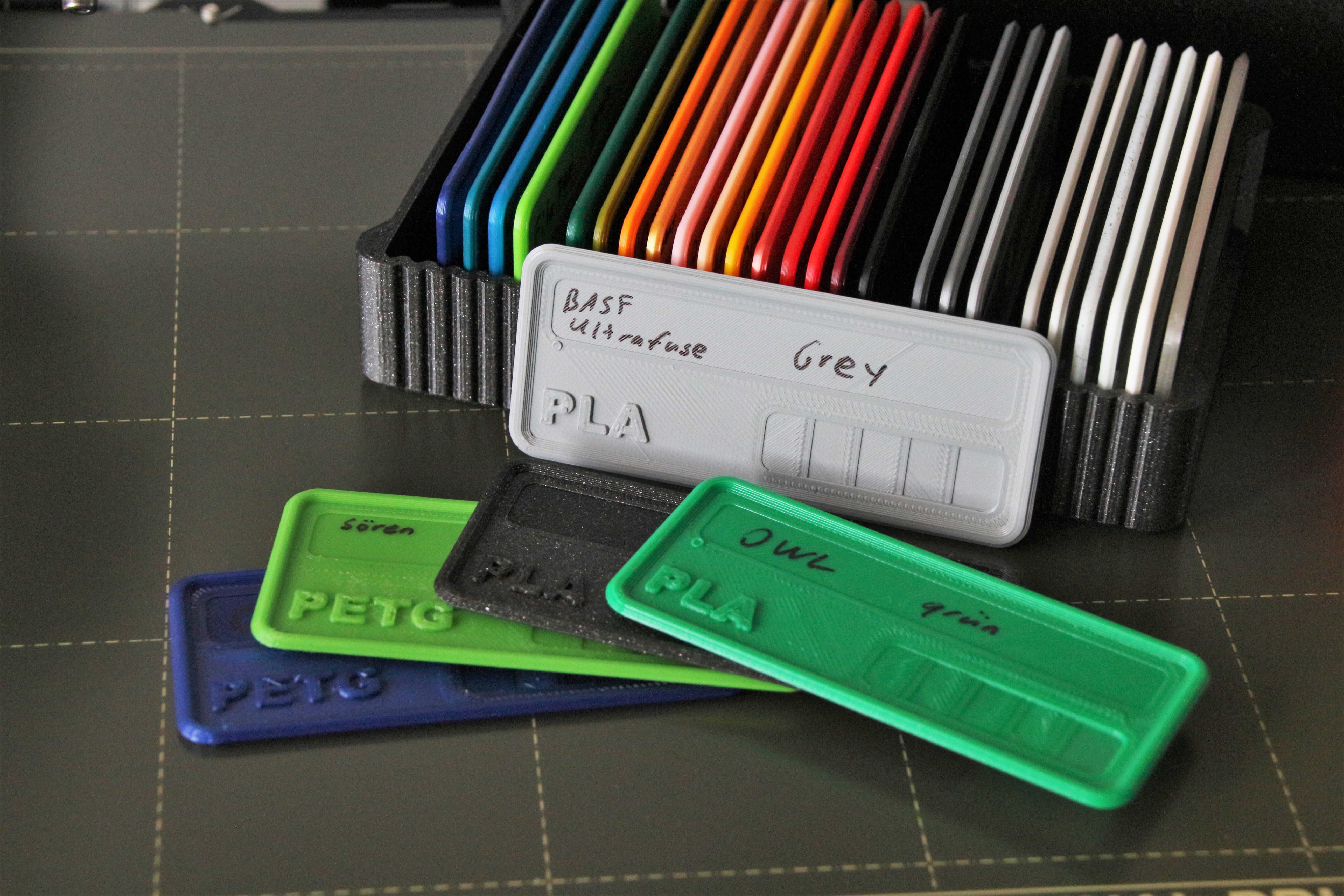 Filament samples - 42 materials preview 2