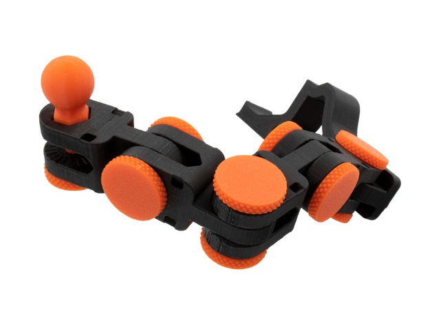 Articulating Raspberry Pi Camera Mount for Prusa MK3 and MK2 preview 2