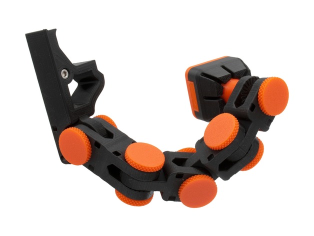 Articulating Raspberry Pi Camera Mount for Prusa MK3 and MK2 preview 3