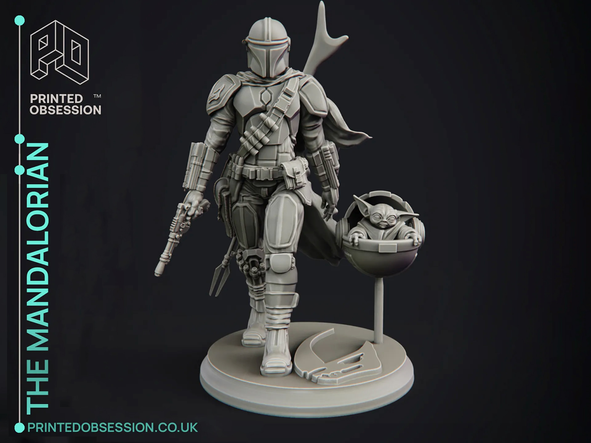 The Mandalorian - Star Wars Fanart - 30cm preview