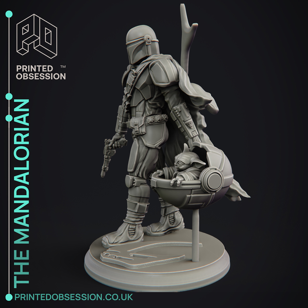 The Mandalorian - Star Wars Fanart - 30cm preview 3