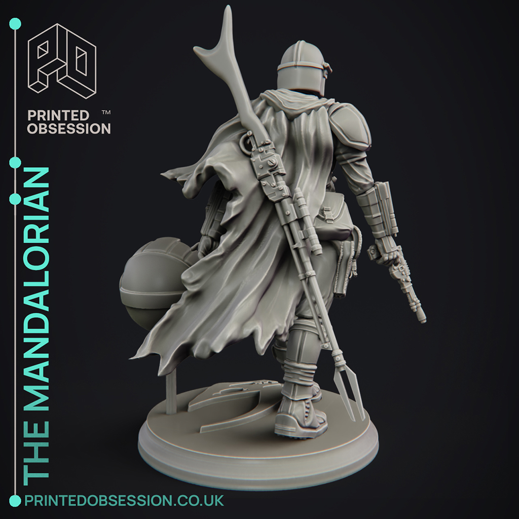 The Mandalorian - Star Wars Fanart - 30cm preview 5